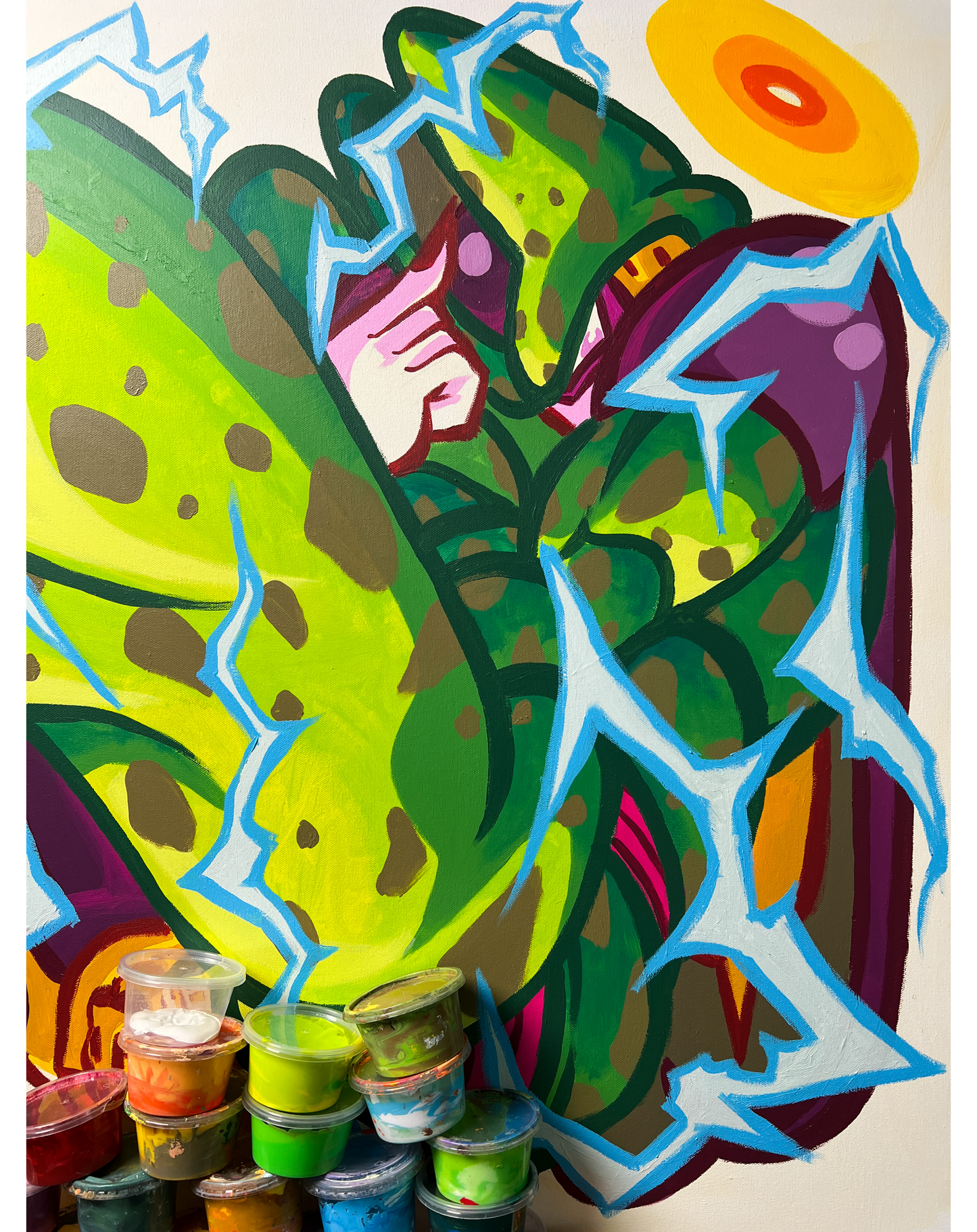 Cell Original painting