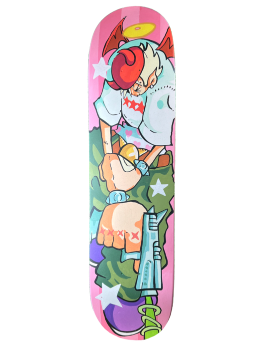 Demon kid skateboard