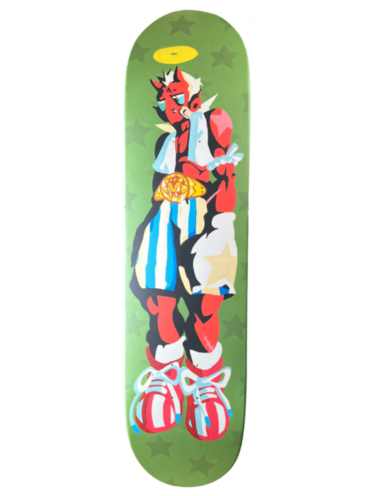 Demon boxer skateboard