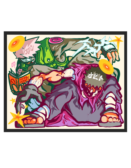 Kakashi & Obito (+Limited Edition Stickers)