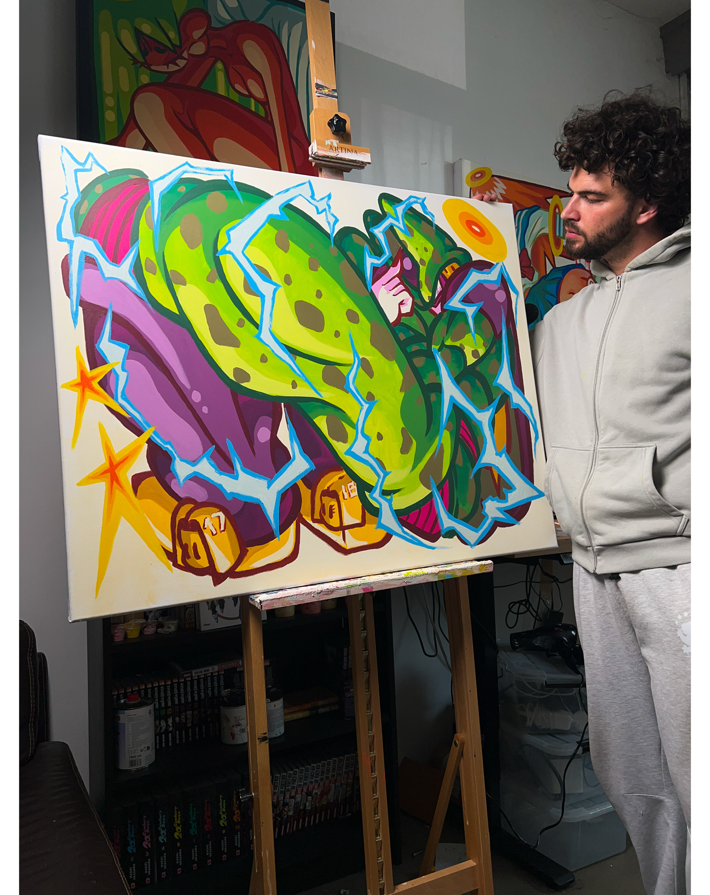 Cell Original painting