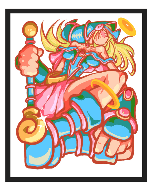Dark Magician Girl Limited prints + stickers