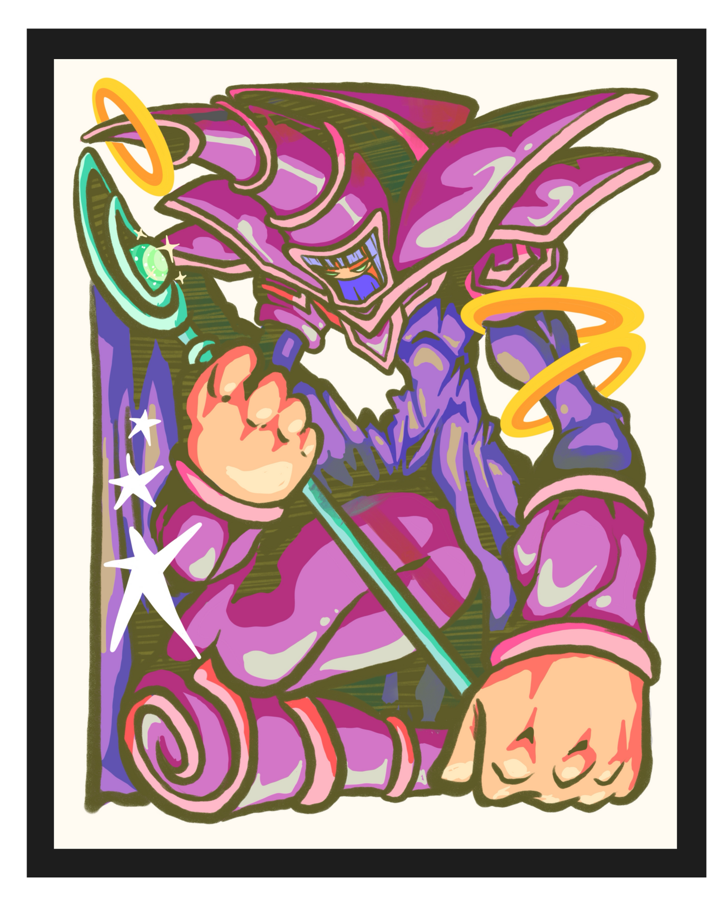 Dark Magician Limited prints + stickers