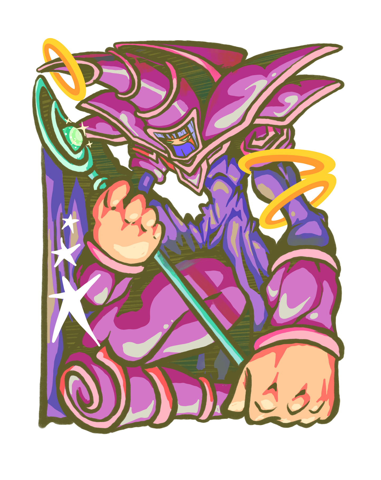 Dark Magician Limited prints + stickers