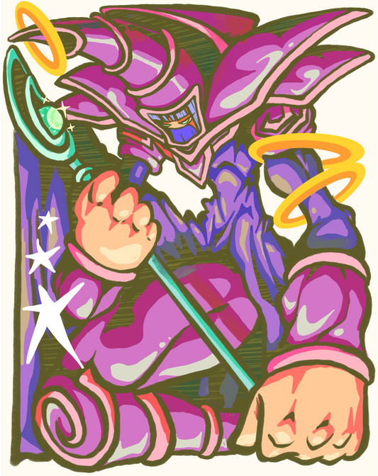 Dark magician Original painting