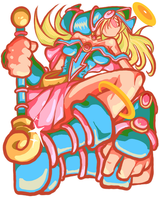 Dark magician Girl Original painting