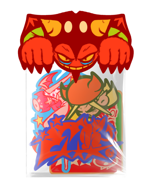 Demon Stickers pack