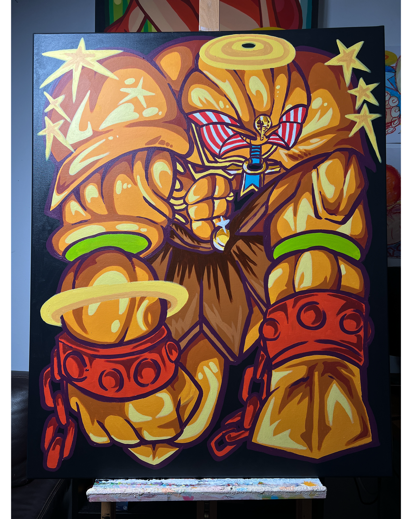 Exodia Original painting