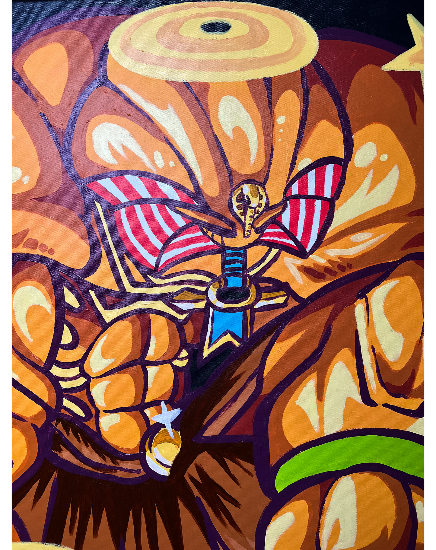 Exodia Original painting