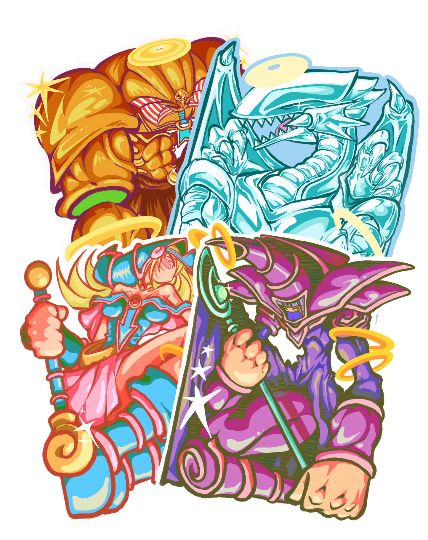 Yugioh Stickers Pack