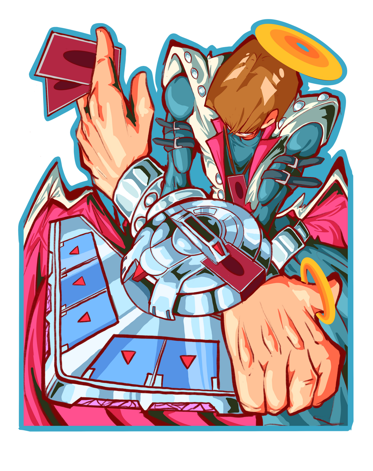 Kaiba Limited print + sticker