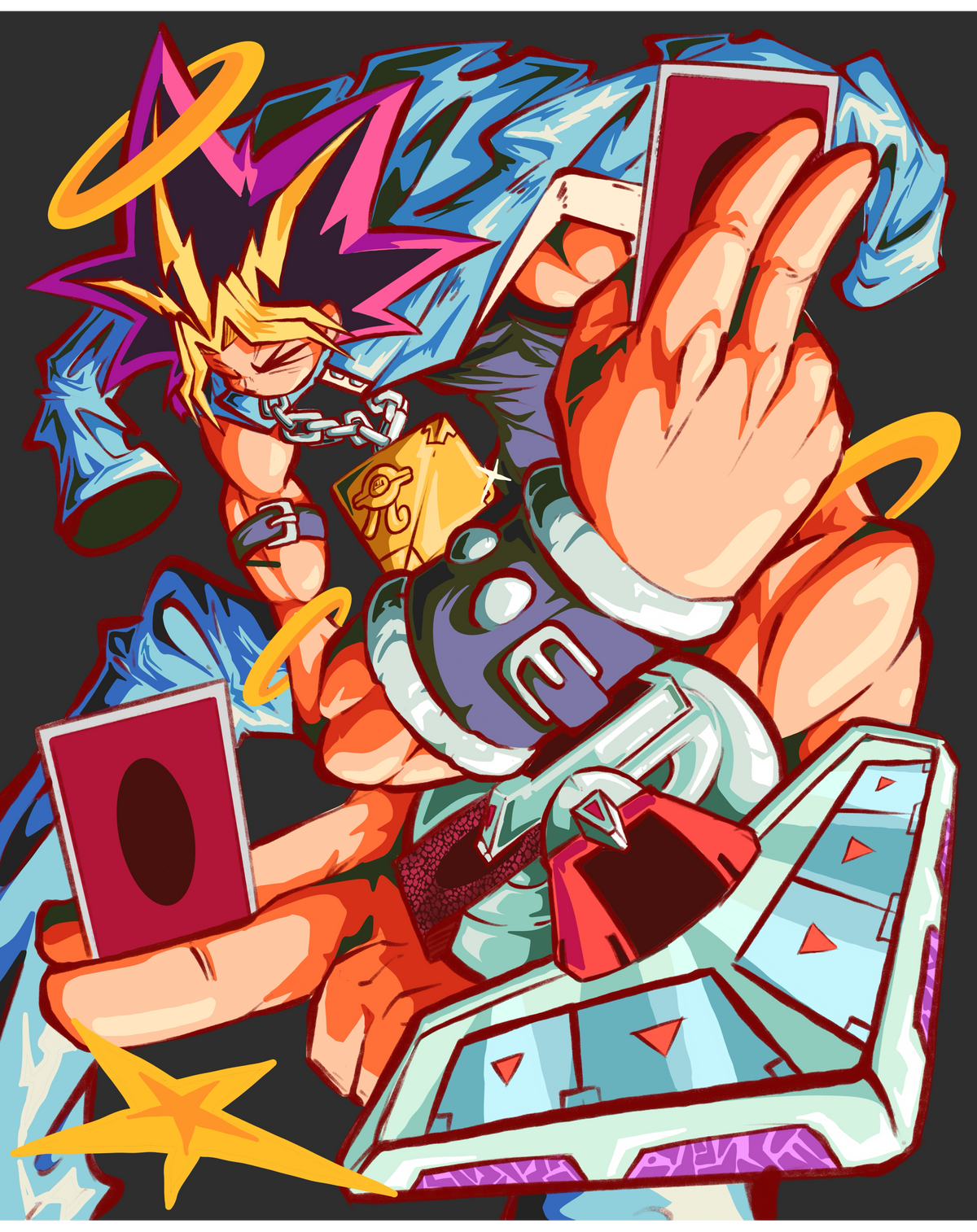 Yugi Original painting
